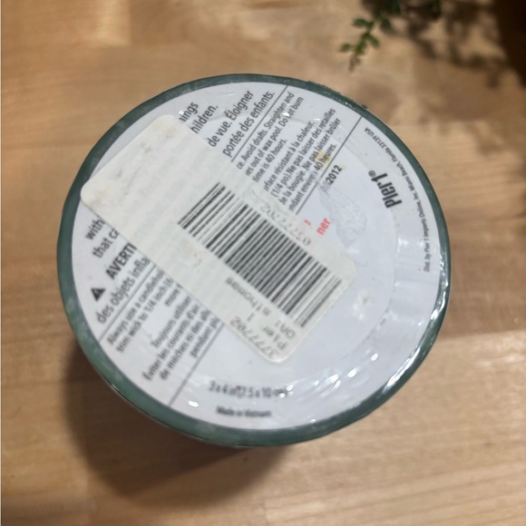 Pier 1 Imports Sea Grass Candle 3x4 Pillar Rare - Picture 4 of 4